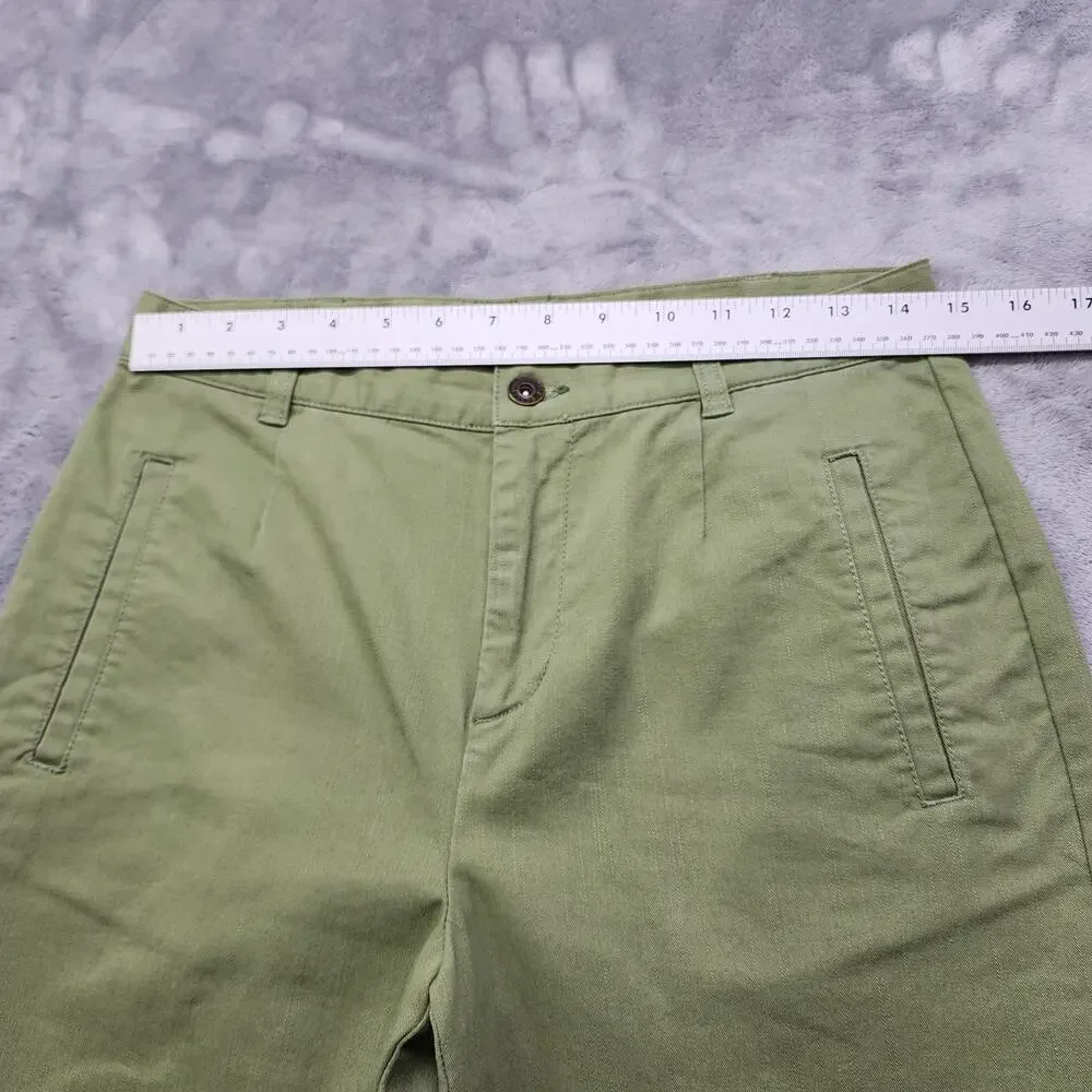 Vintage Christopher & Banks High‎ Rise Tapered Jeans Size 6 Green Stretch Denim